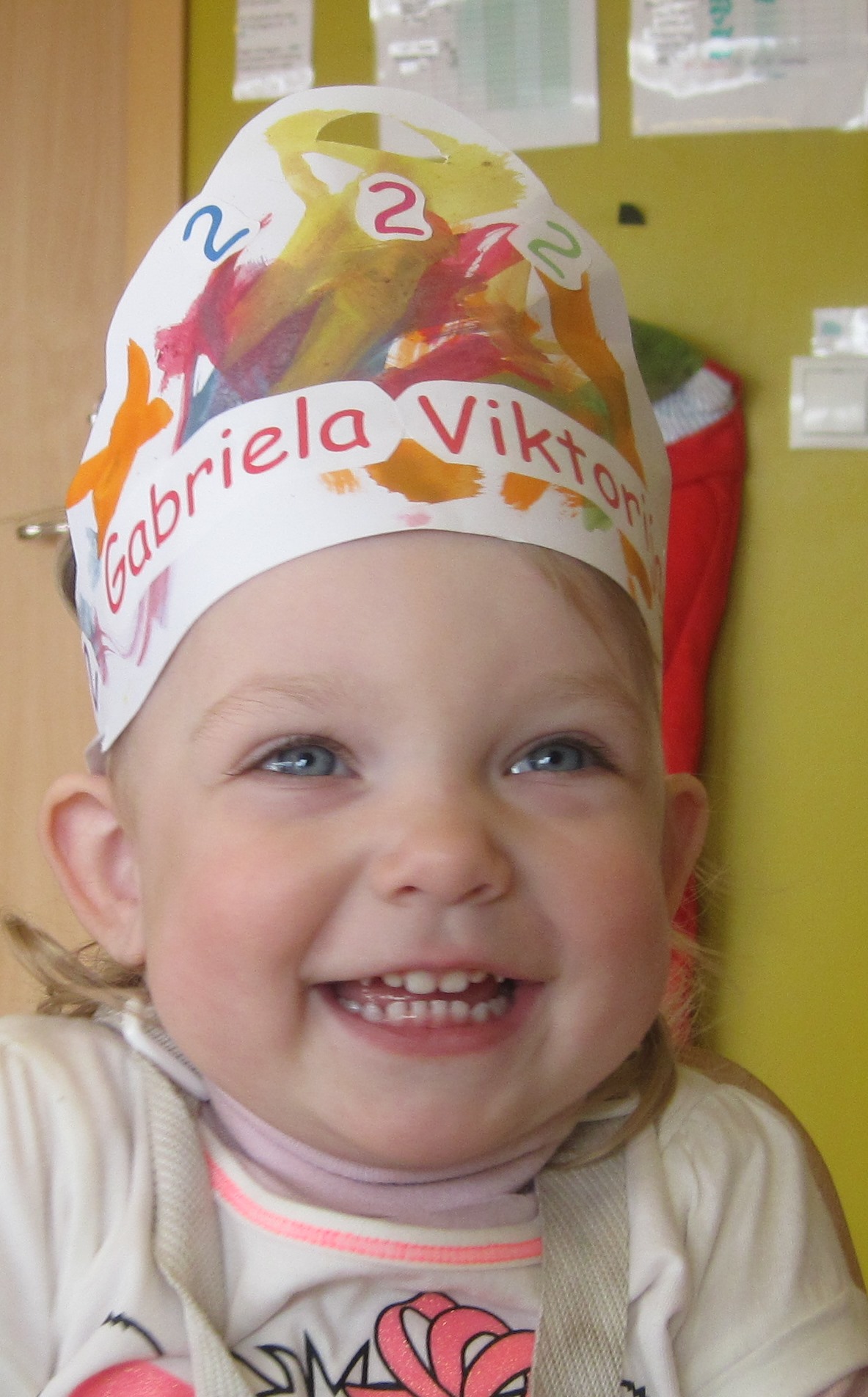 Gabriela Viktorija 2 ára