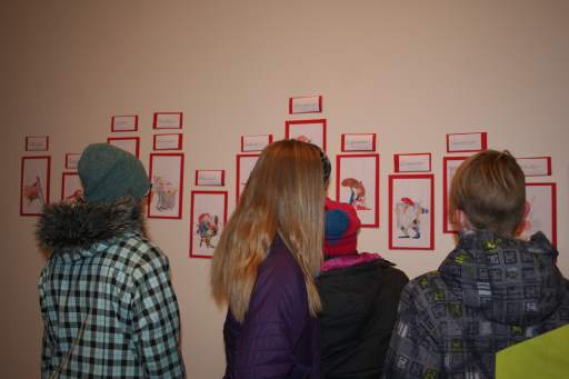 Jólasýning nemenda í 7. bekk á Bergi