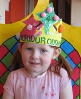 Þuríður Oddný 4. ára