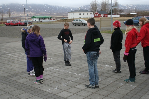 Útikennsla í stærðfræði á eldra stigi