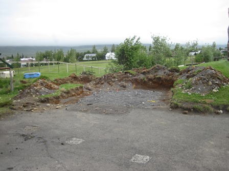 Framkvæmdir við Krílakot