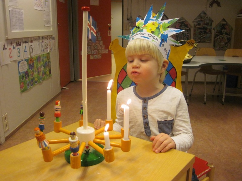 Ingólfur Oddi 4 ára