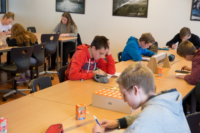 Kári í úrslit stærðfræðikeppni 9. bekkinga