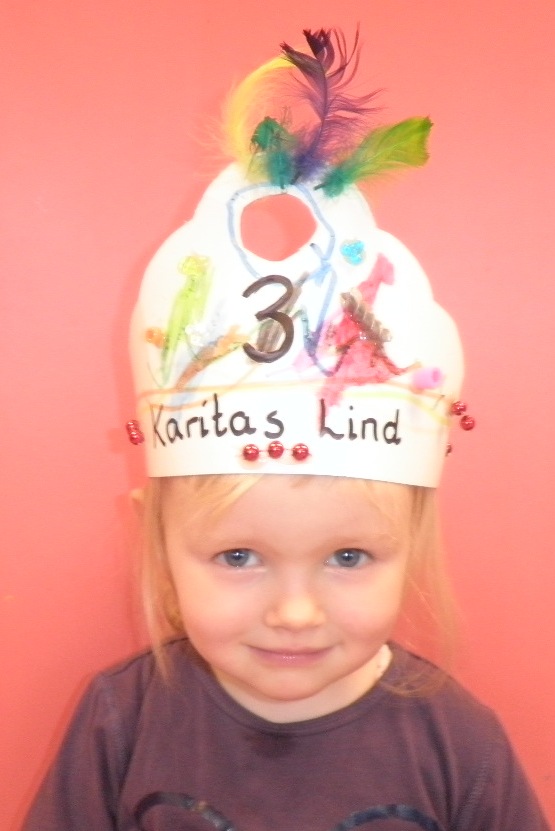 Karitas Lind 3 ára