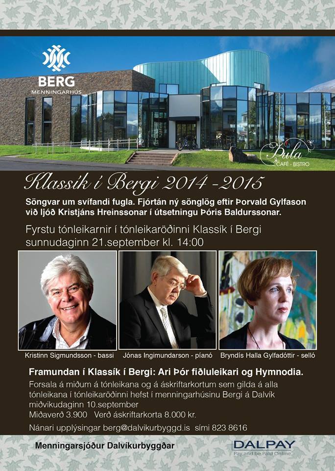 Kristinn Sigmundsson syngur á Klassík í Bergi