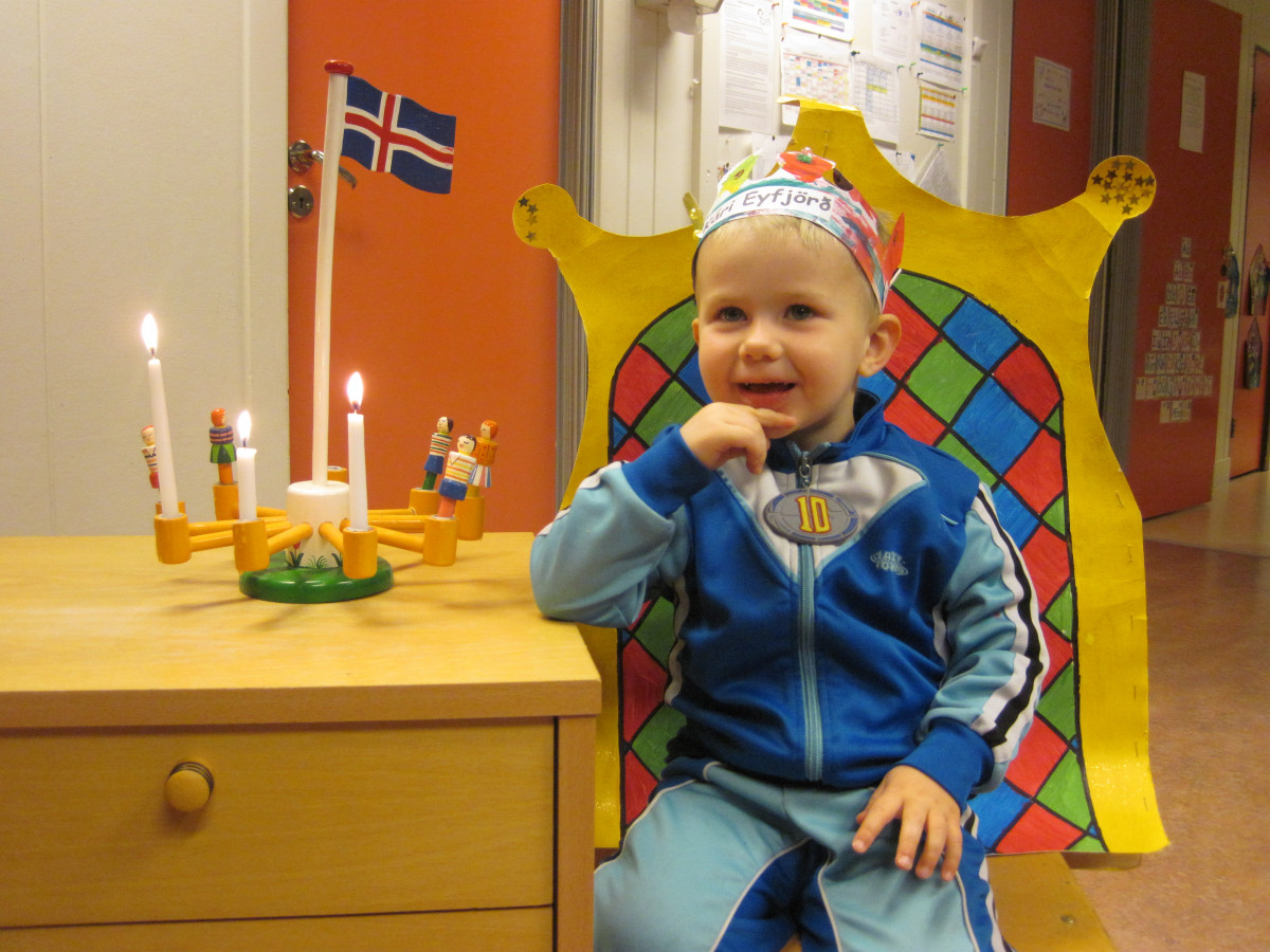 Kári Eyfjörð 3 ára