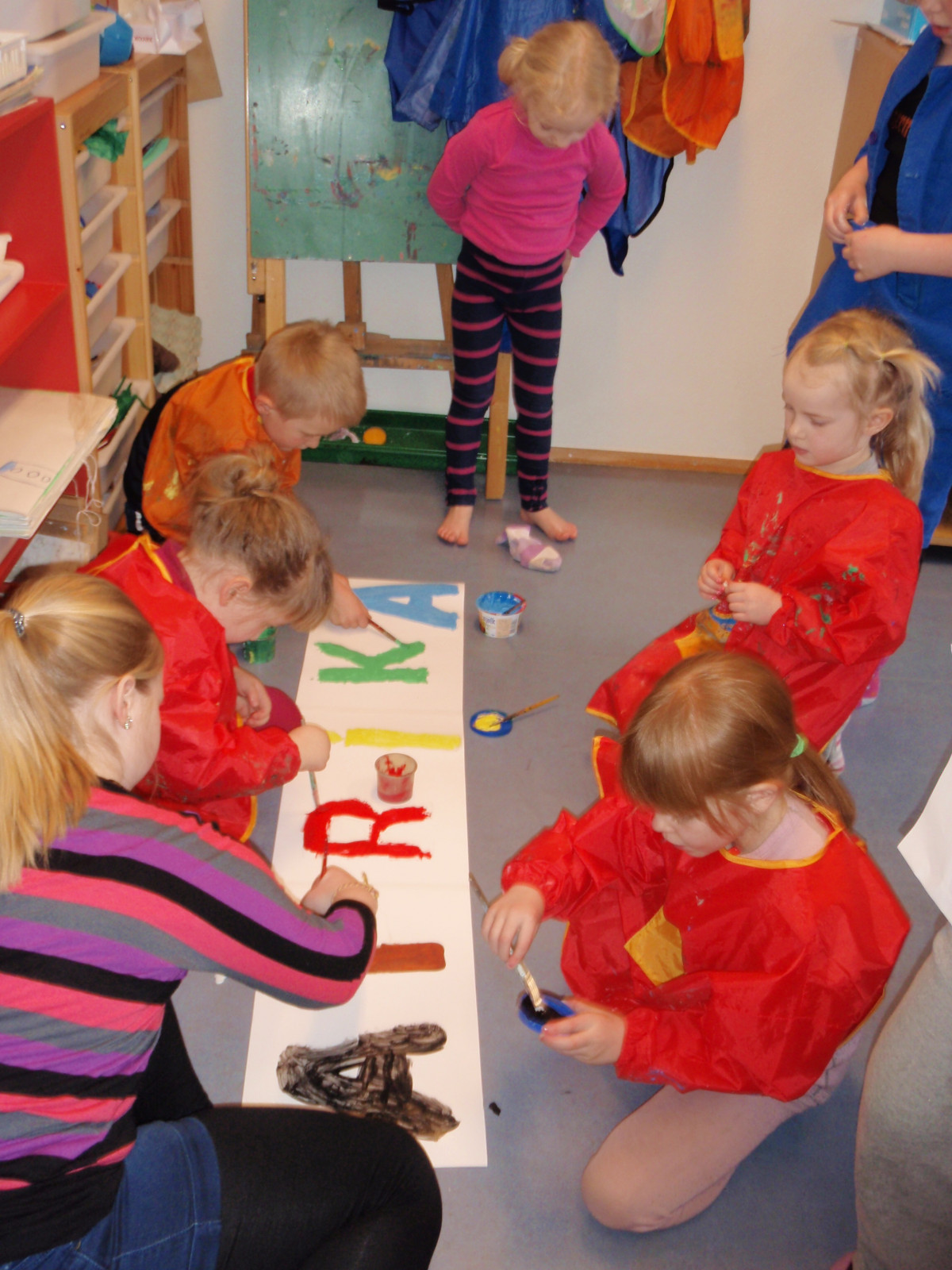 Undirbúningur árshátíðar í mars 2013