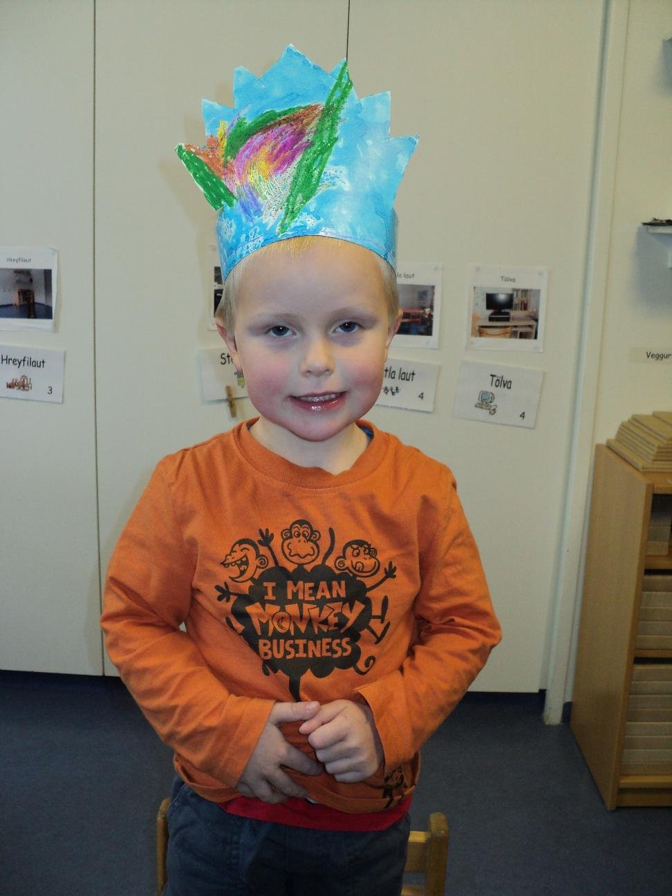 Hannes Ingi 4 ára