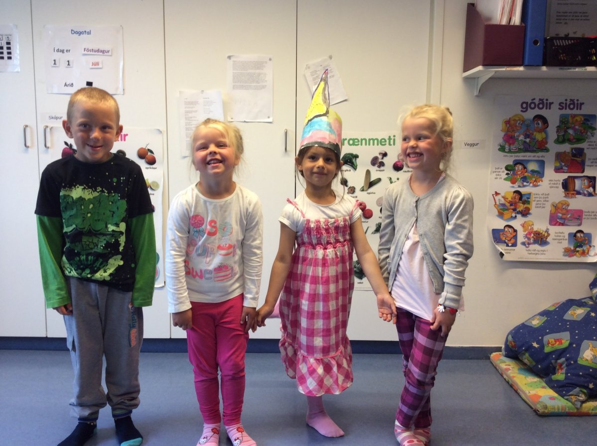 Sameiginlegt afmæli barna í júlí mánuði