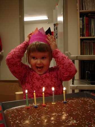 Viktoría Fönn 5 ára