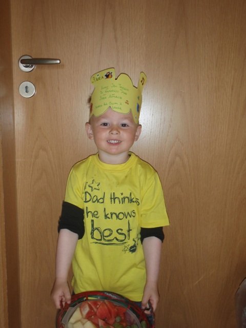 Jón Tryggvi 3ja ára