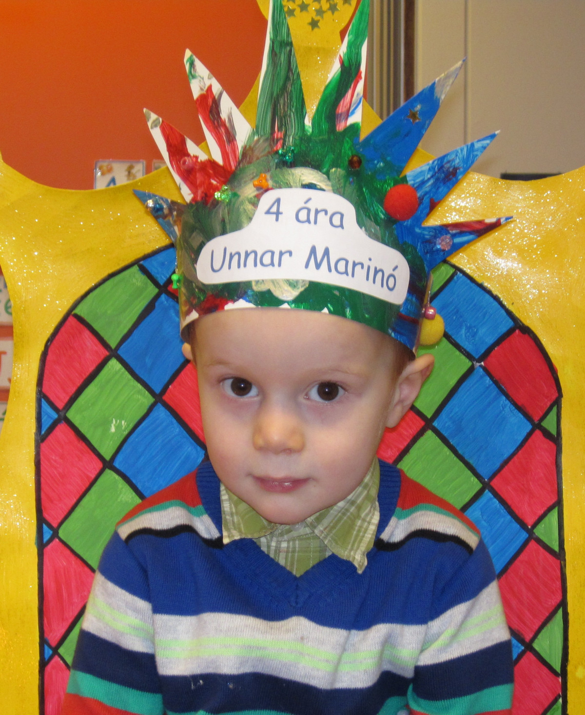 Unnar Marinó 4 ára
