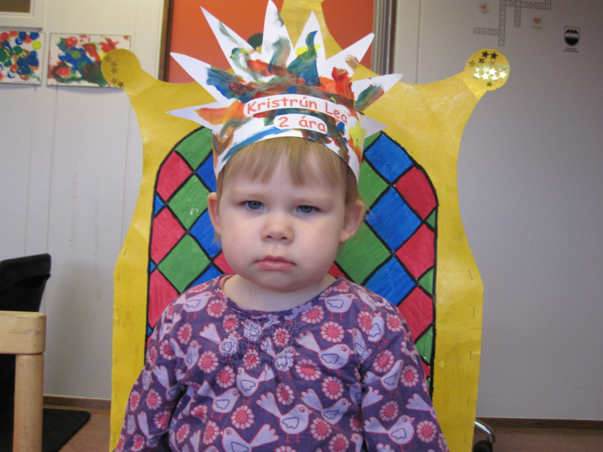 Kristrún Lea 2 ára