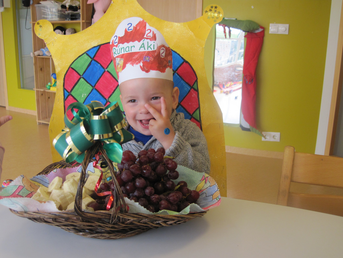 Rúnar Áki 2 ára