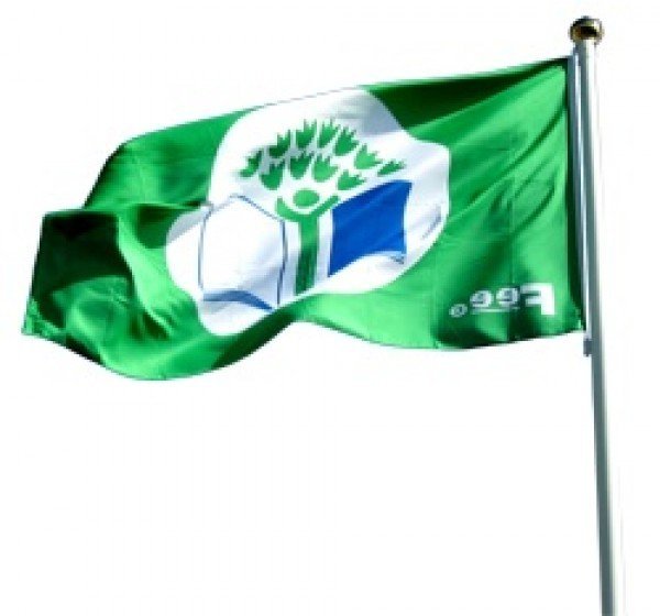 Grænfánanum flaggað