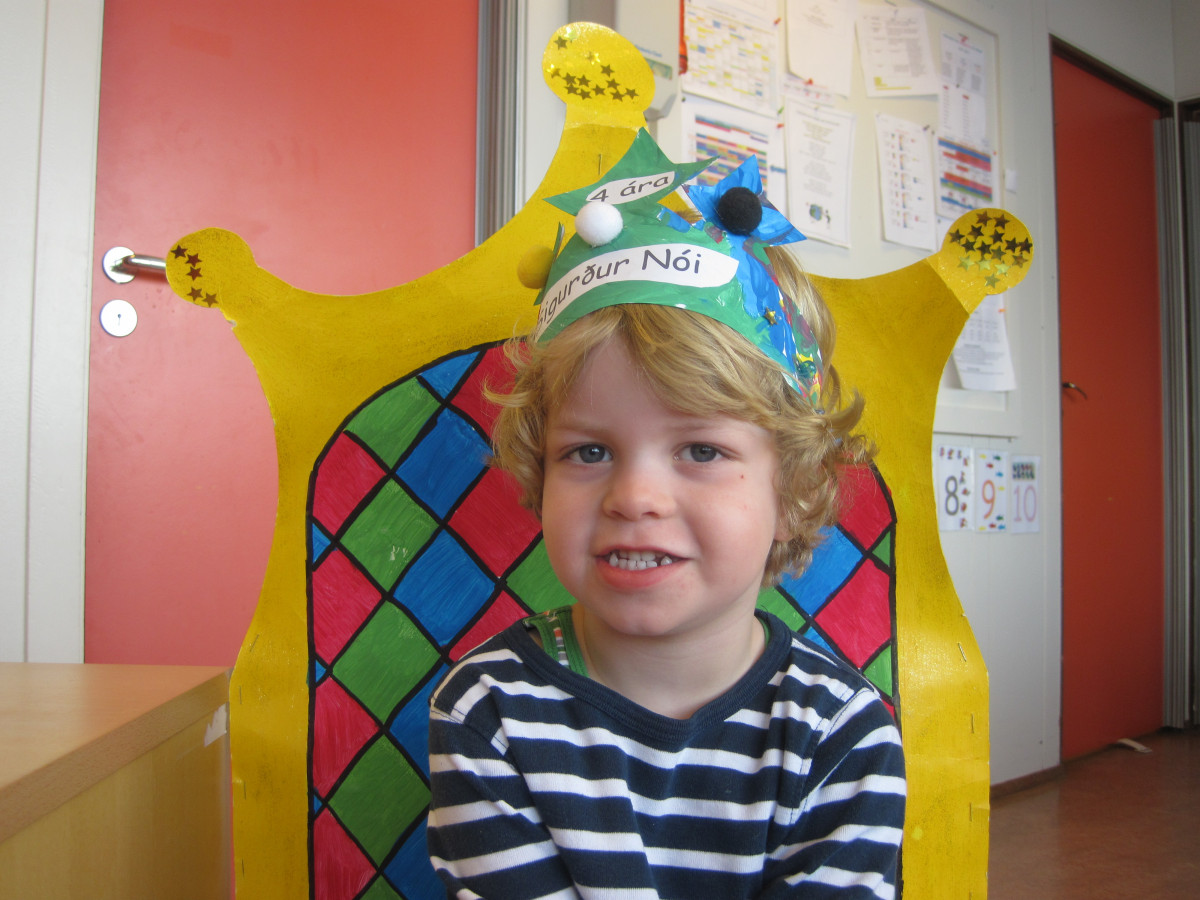 Sigurður Nói 4 ára