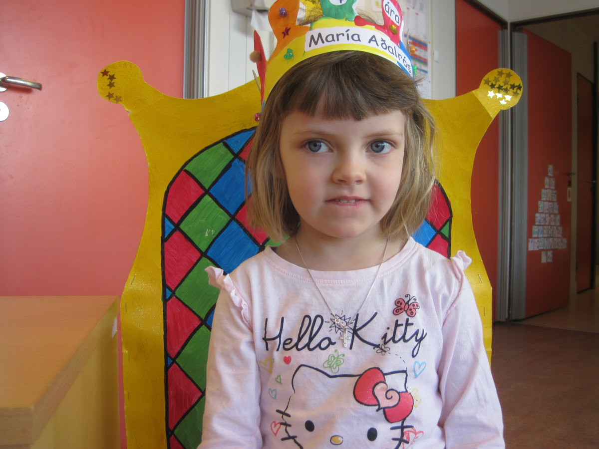 María Aðalrós 4 ára