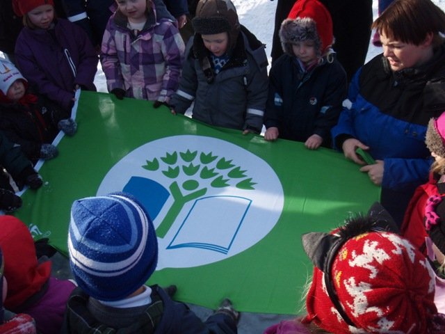 Grænfánaafhending 16. mars 2012