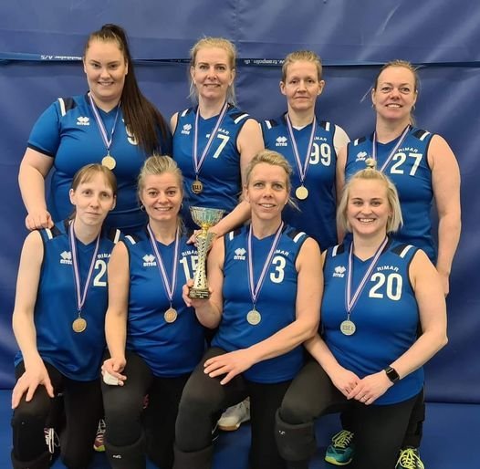 Frábær árangur blakliðsins Rima