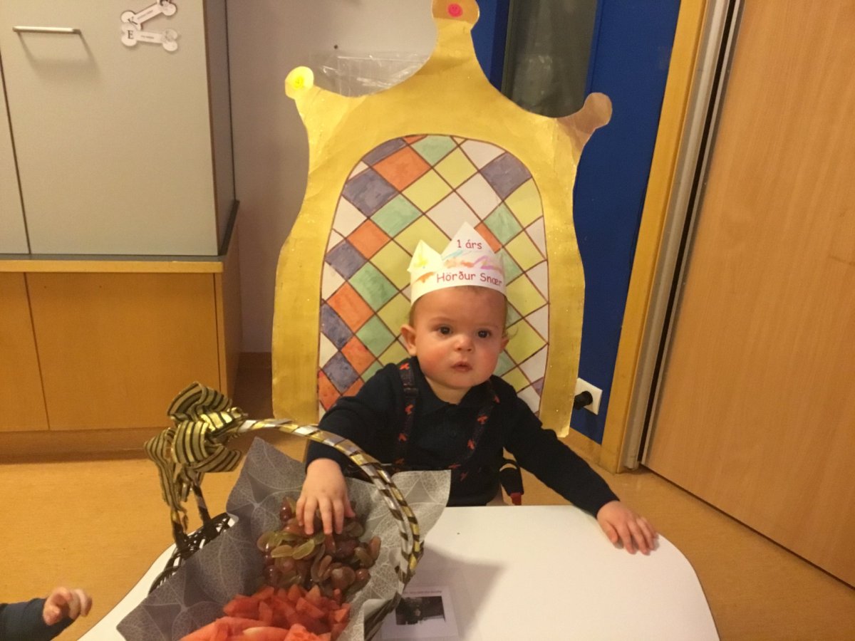 Hörður Snær Rivera 1 árs