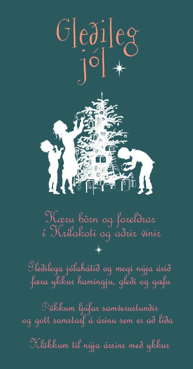 Gleðileg jól og farsælt komandi ár