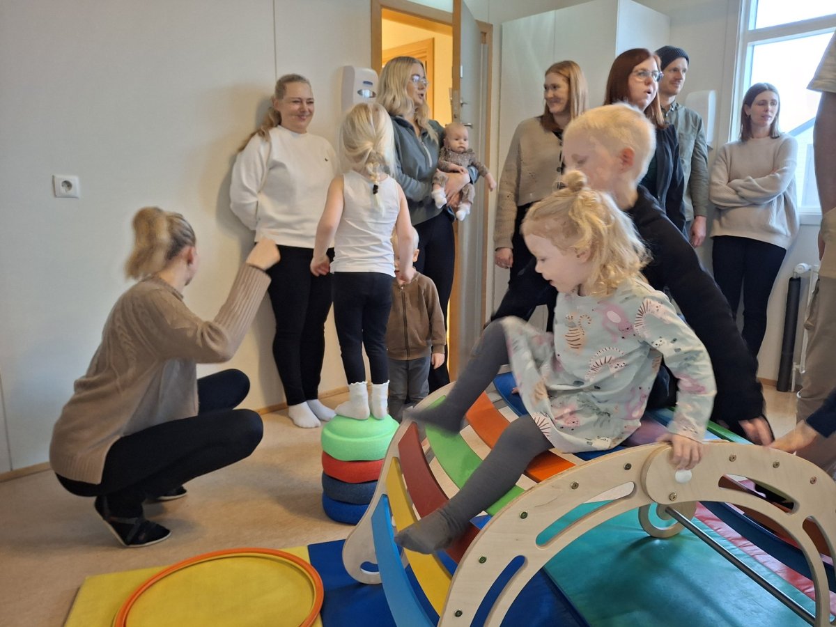 Opið hús í tilefni af degi leikskólans.