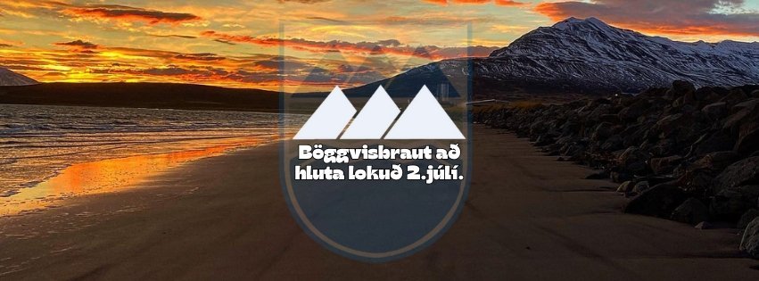 Böggvisbraut að hluta lokuð.