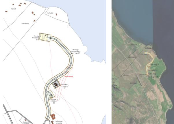 Iðnaðarsvæði í landi Ytri Haga Nýtt deiliskipulag