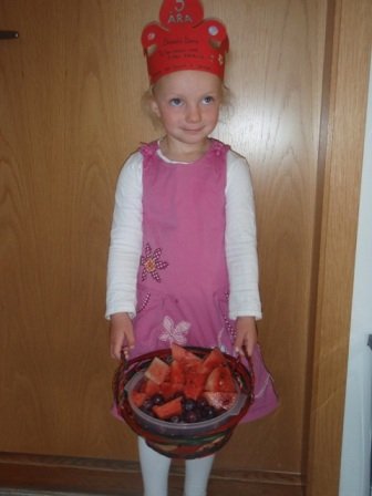 Bergdís Birta 5 ára - 17. júní 2012