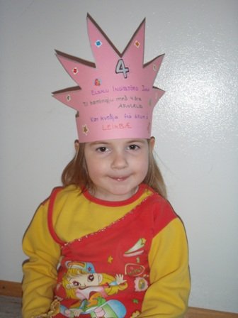 Ingibjörg Jóna 4 ára