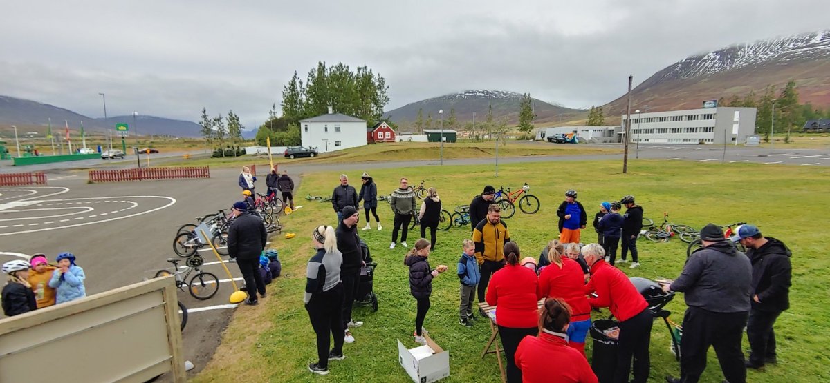 Haldið upp á bíllausa daginn í Dalvíkurbyggð.
