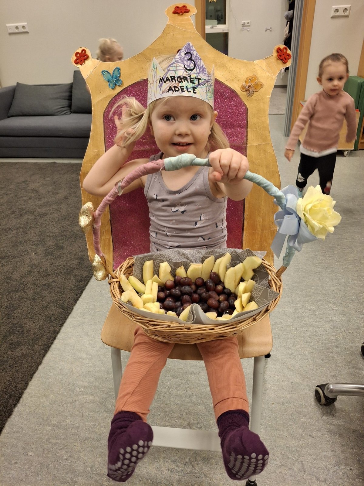 Margrét Adele 3 ára