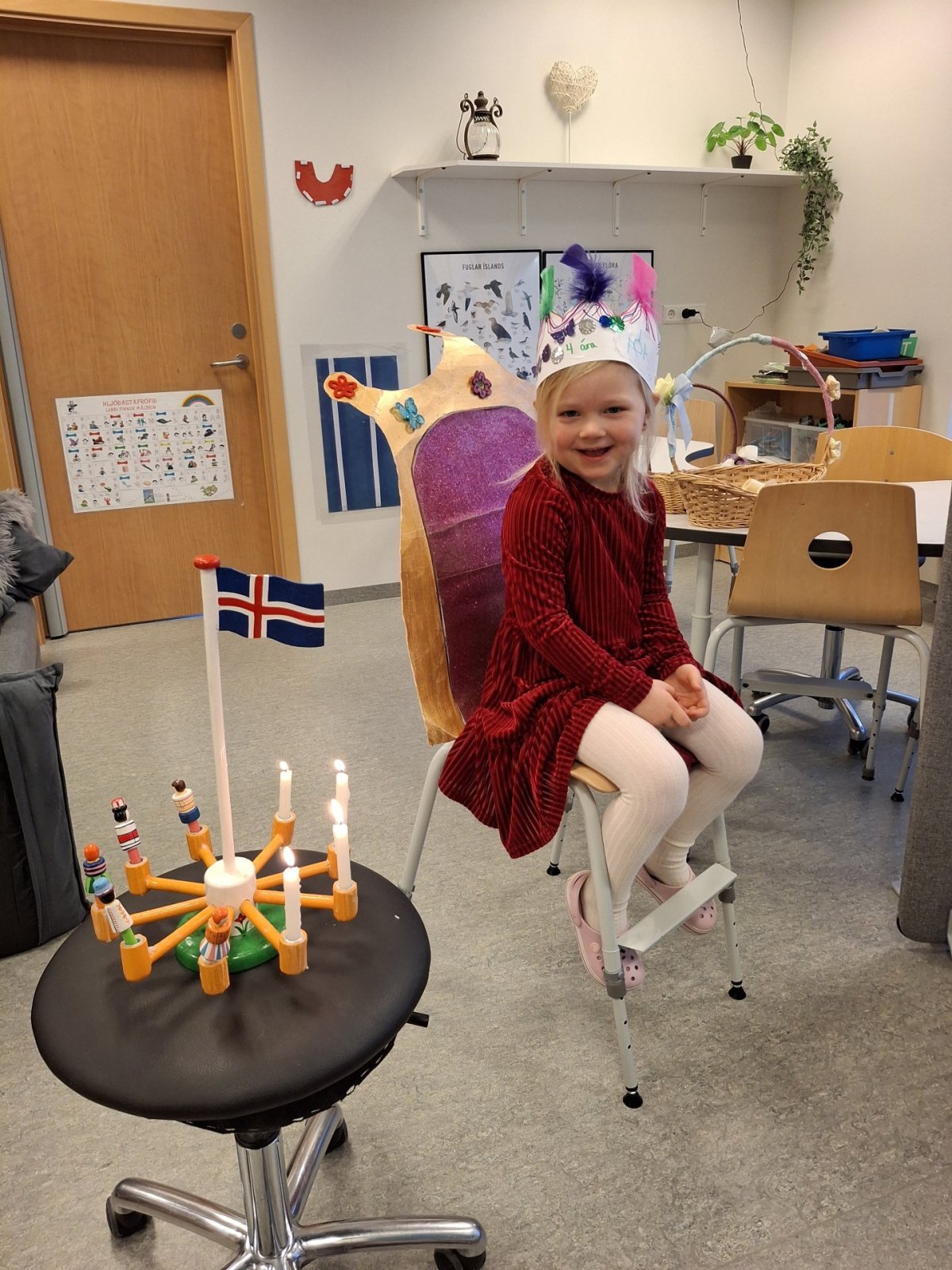 Alexandra Ósk 4 ára