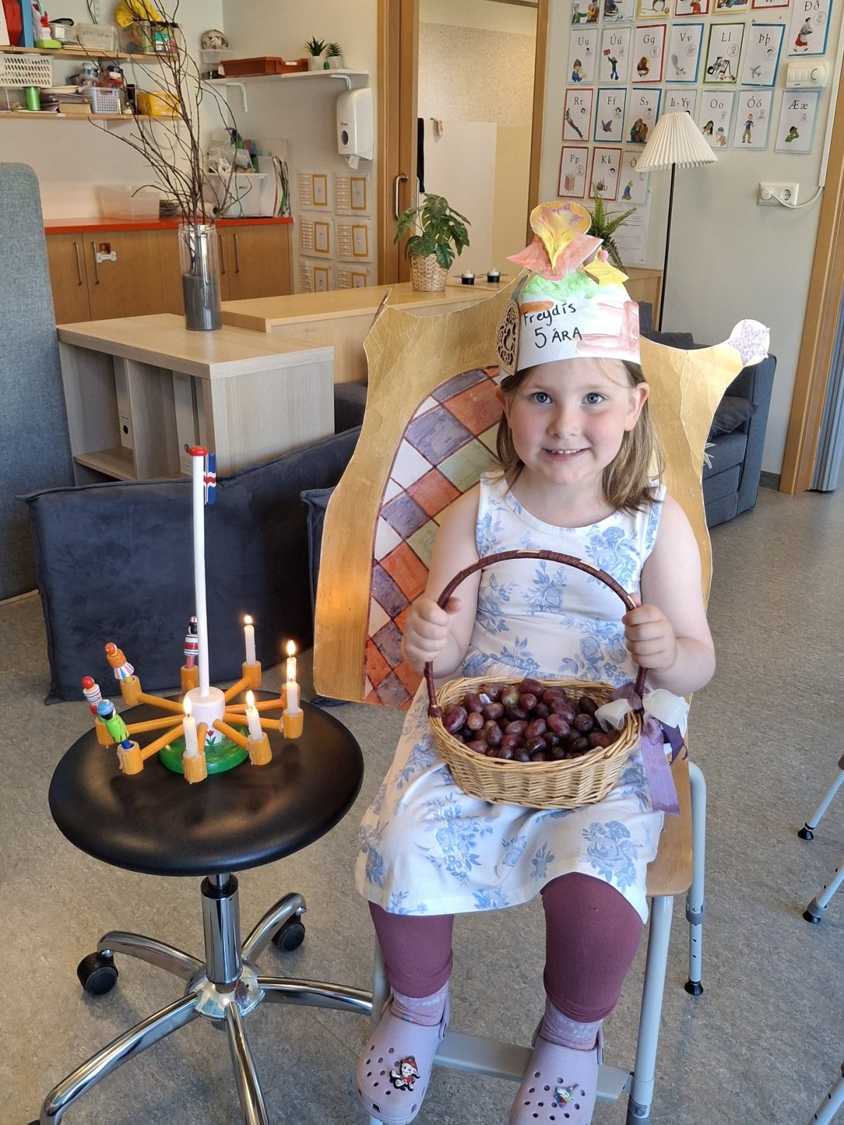 Freydís Ylfa 5 ára