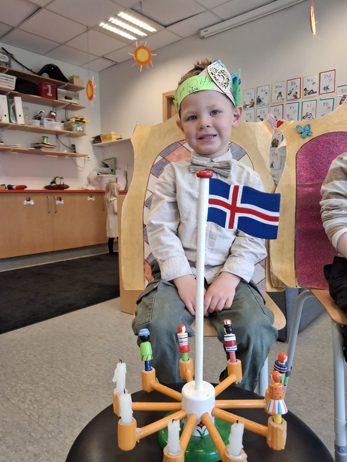 Nökkvi Hrafn 4 ára