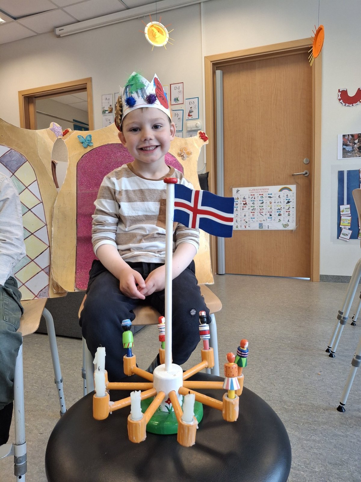 Orri Þorkell 4 ára