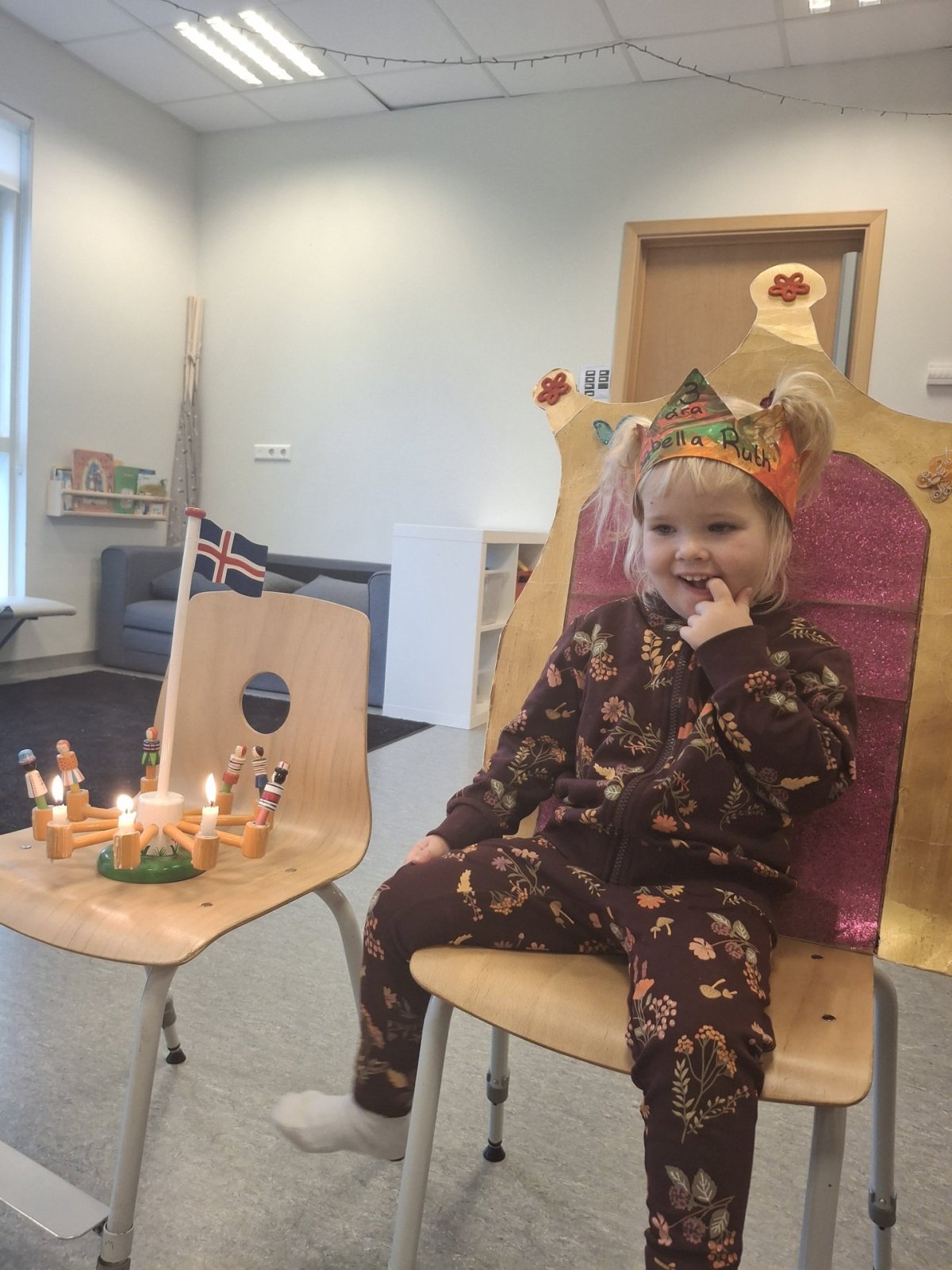 Ísabella Ruth 3 ára