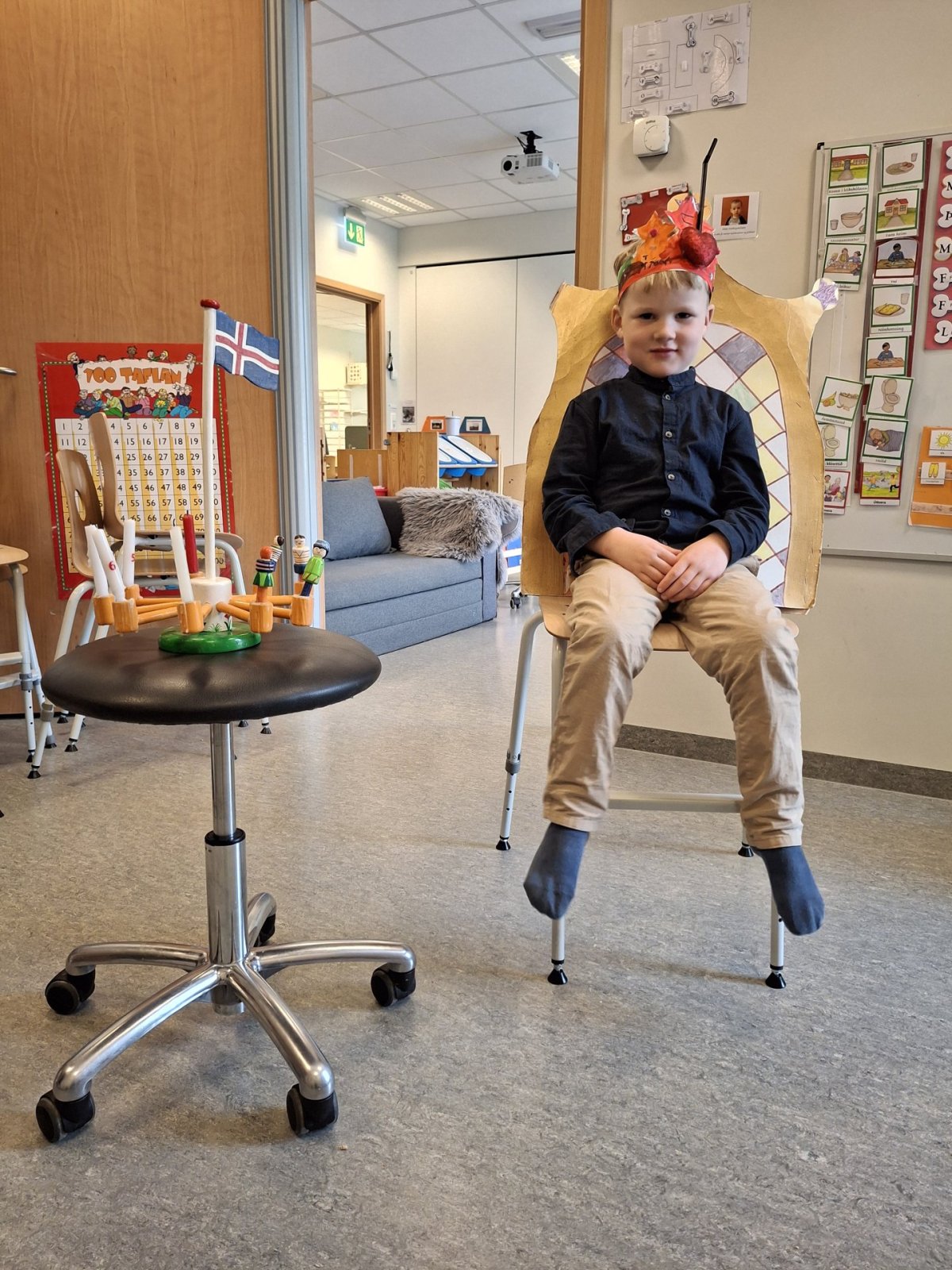 Tjörvi Þeyr 5 ára