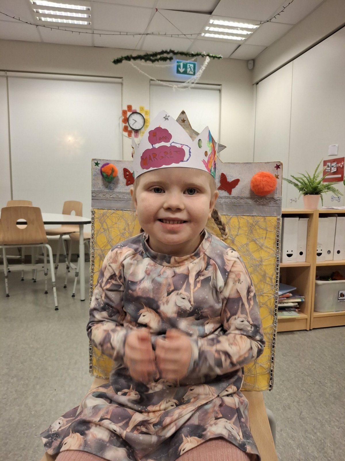 Margrét Adele 4 ára