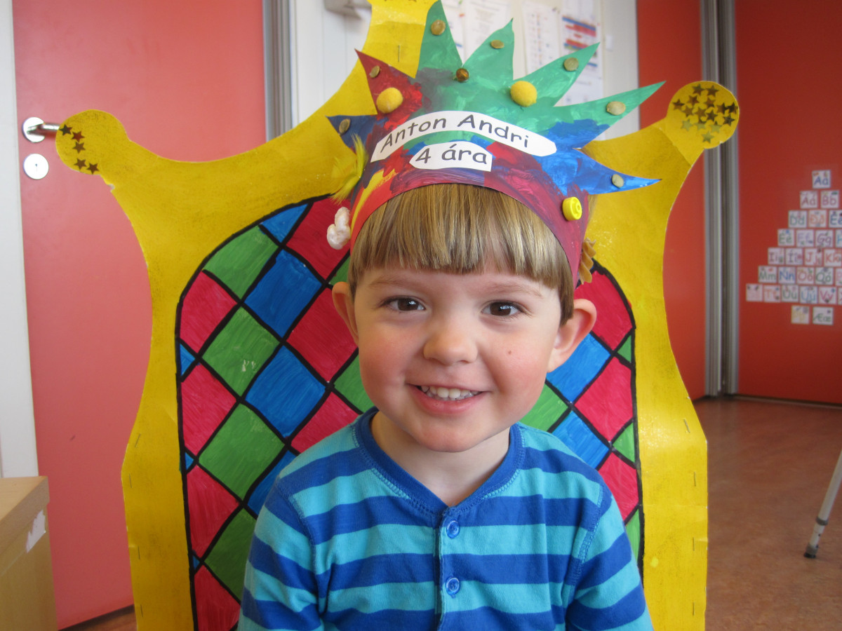 Anton Andri 4 ára