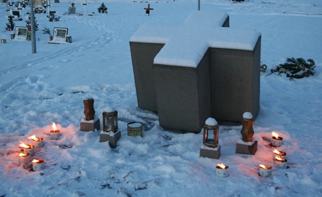 Friðarganga í Dalvíkurskóla