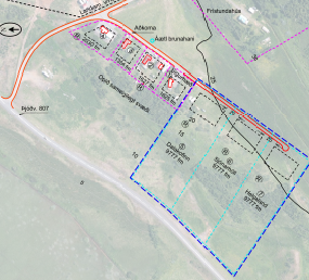 Skáldalækur ytri - frístundabyggð