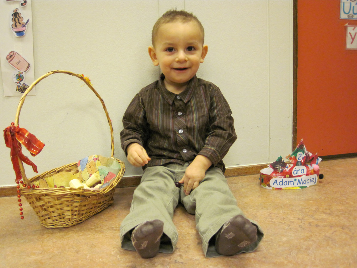 Adam Maciej 2 ára