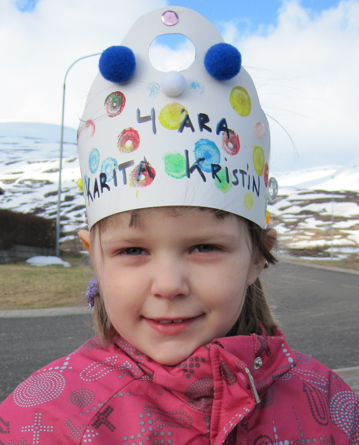 Karita Kristín 4 ára