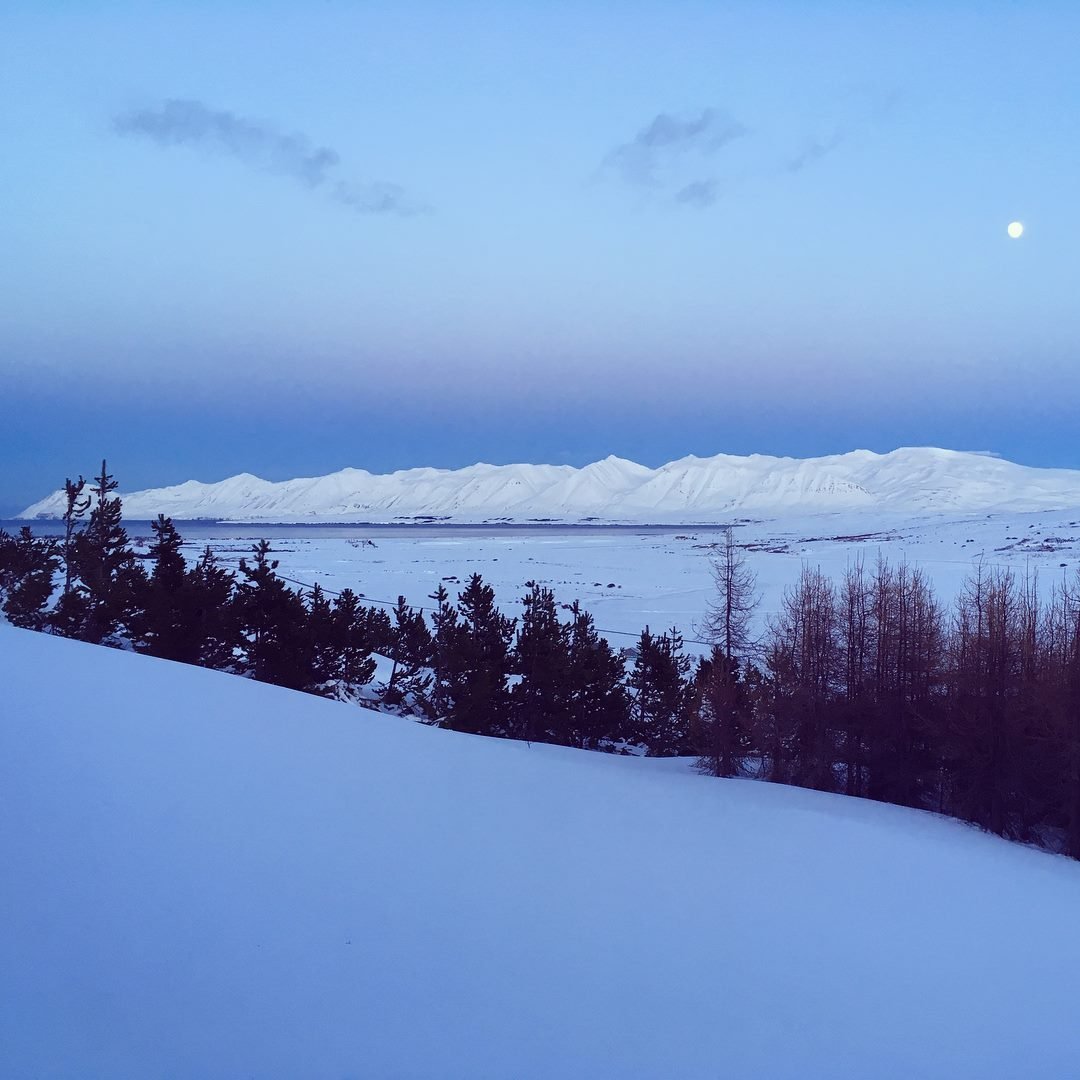 ,,Í hjarta mér það snjóar bara og snjóar.