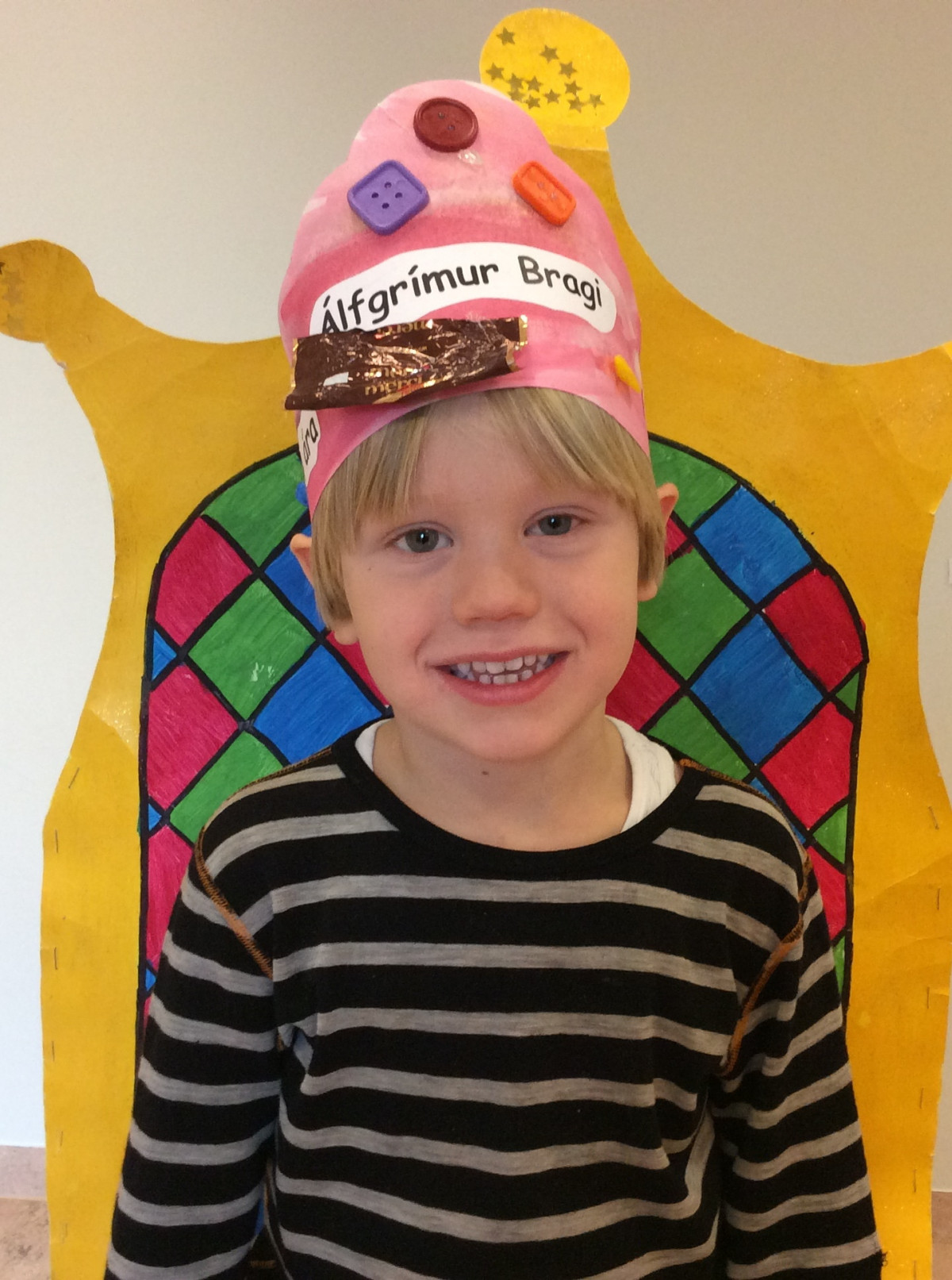 Álfgrímur Bragi 4 ára