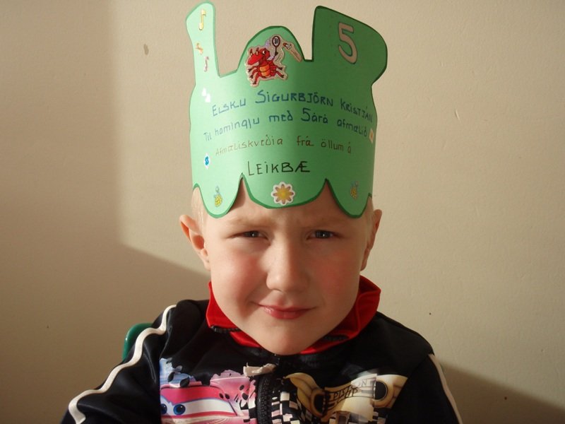 Sigurbjörn Kristján 5 ára