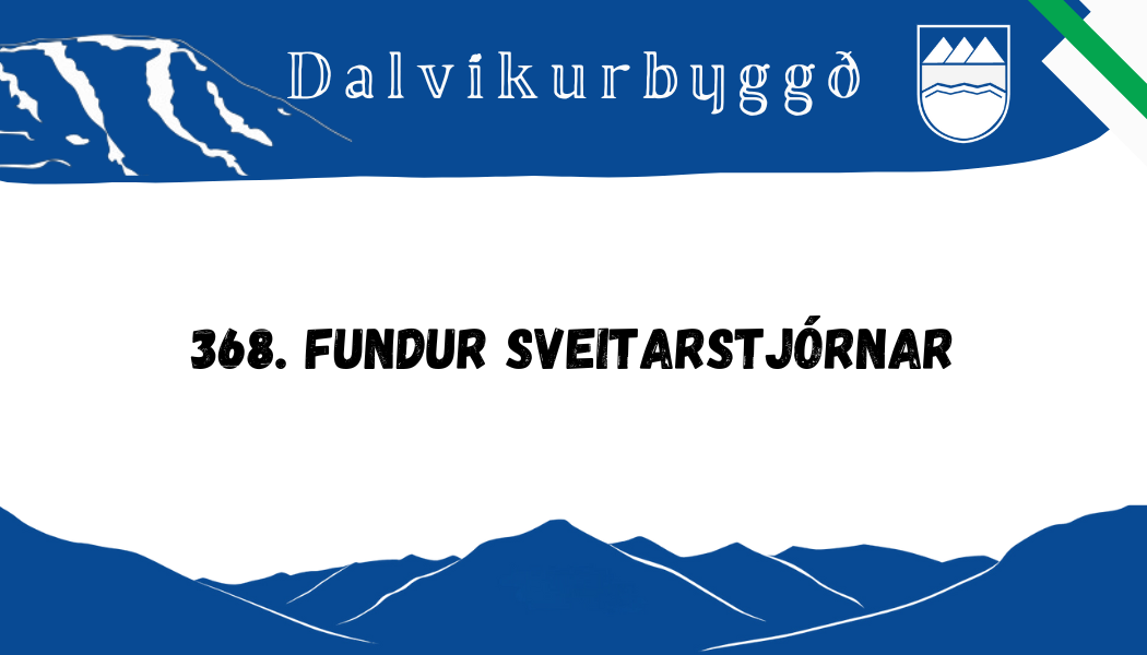 368. fundur sveitarstjórnar