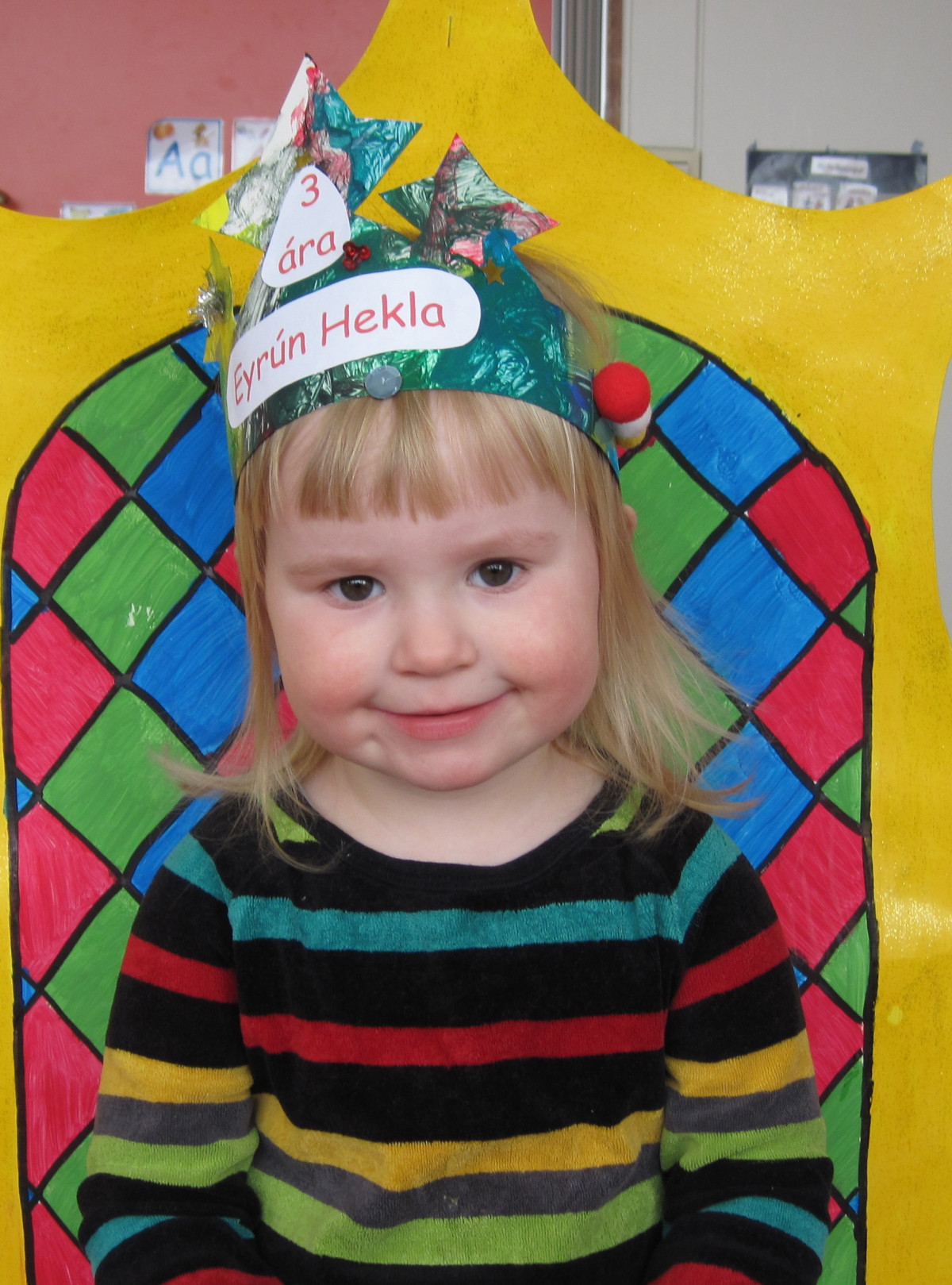 Eyrún Hekla 3 ára
