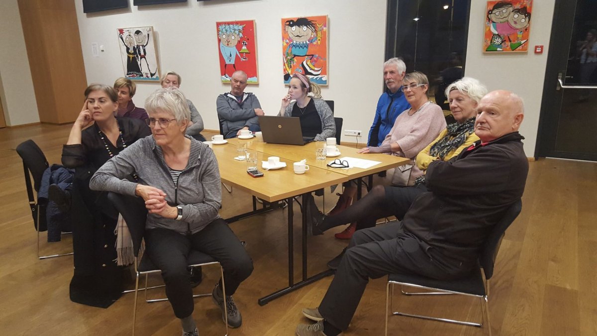 Frábær fundur í Bergi.